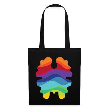 Rainbownut - Stoffbeutel - Schwarz - Vorne
