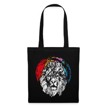 Lion's head - Tote Bag - black - Front