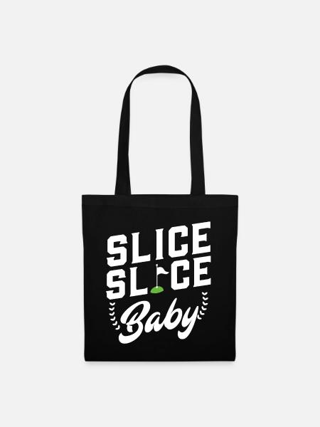 Slice slice baby - Stoffbeutel - Schwarz