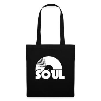 Soul Music disque vinyle disque vinyle - Sac en tissu - noir - Devant
