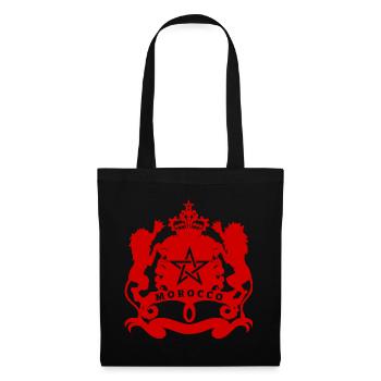 Morocco - Sac en tissu - noir - Devant
