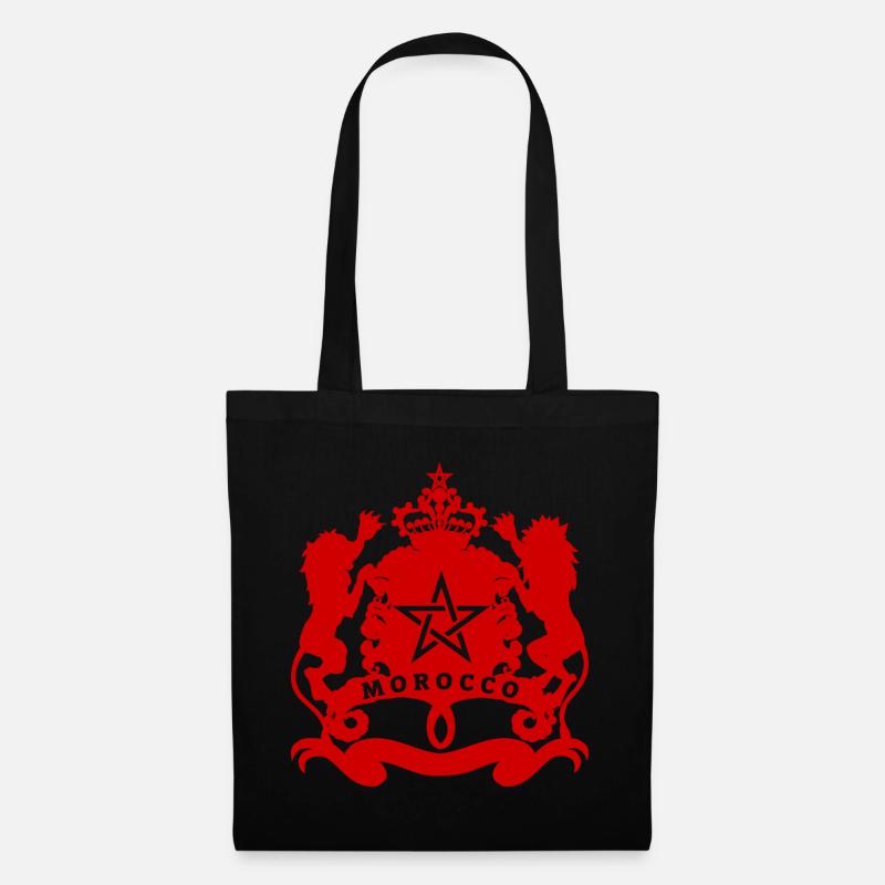 Morocco - Sac en tissu - noir
