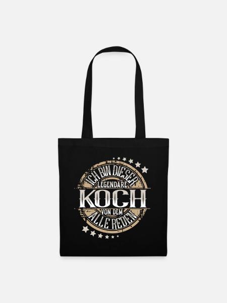 Koch - Stoffbeutel - Schwarz