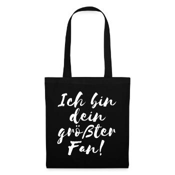 Fan Shirt - Stoffbeutel - Schwarz - Vorne