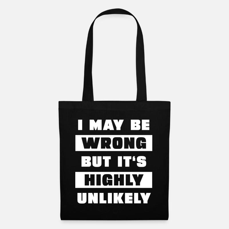 I may be wrong but it's highly unlikely - Tote Bag - black