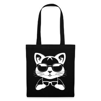 Ferret Wearing Sunglasses Cool Ferrets - Tote Bag - black - Front