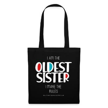 Sœur aînée - Sac en tissu - noir - Devant