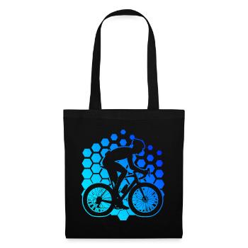 Road Cycling Road Bike Road Bike Road Cyclist - Tote Bag - black - Front