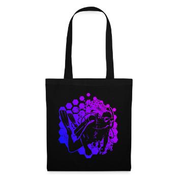 Plongée Libre Plongée Homme Plongeur Plongeur - Sac en tissu - noir - Devant