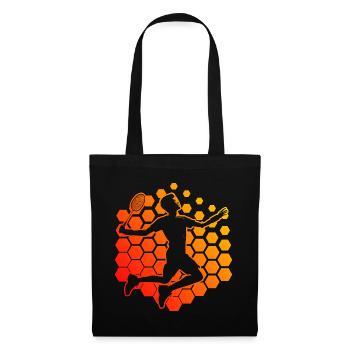 Men's Badminton Badminton Women's Badminton Players - Tote Bag - black - Front
