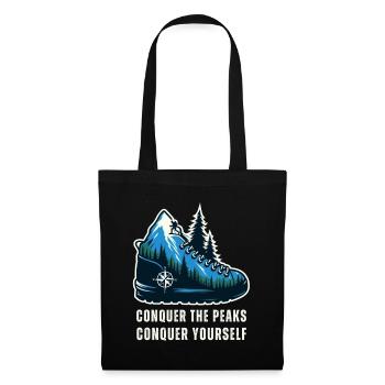 Alpinisme - Sac en tissu - noir - Devant