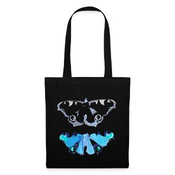 Tomber dans le caractère - Sac en tissu - noir - Devant