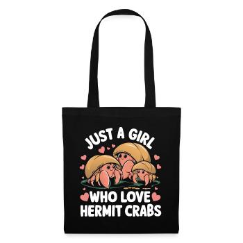 Crab Hermit Crab Crab Crab Crab - Tote Bag - black - Front