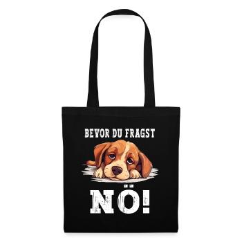 Before You Ask Nope No Dog Funny Saying Humor - Tote Bag - black - Front