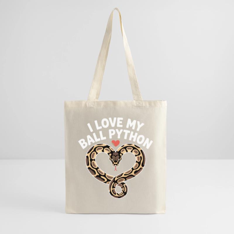 J’adore mon python royal ! Roi python Sac en tissu