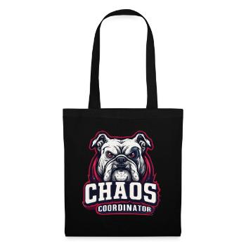 Bulldog Chaos Coordinator - Tote Bag - black - Front