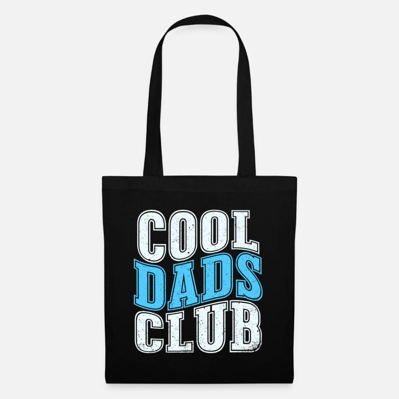 Cool Dads Club - Vatertag Papa Geschenk - Stoffbeutel - Schwarz