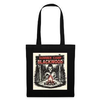 Camp Blackwood – Summer Camp Slasher - Stoffbeutel - Schwarz - Vorne