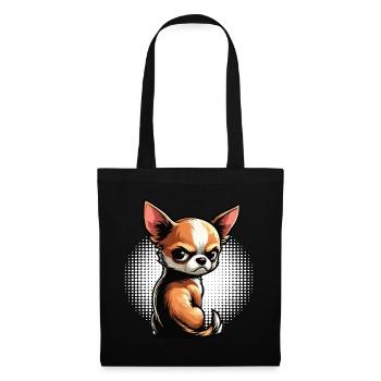 Chihuahua Chihuahua Propriétaire Chihuahuafan Chi Chis - Sac en tissu - noir - Devant