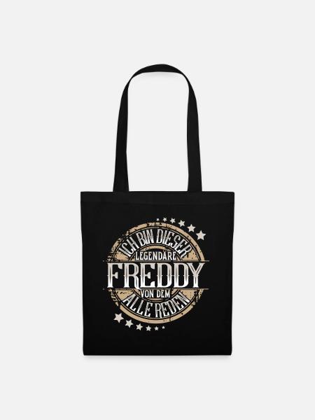 Freddy - Stoffbeutel - Schwarz