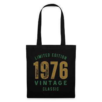Limited Edition 1976 Vintage Classic Birthday Year - Tote Bag - black - Front