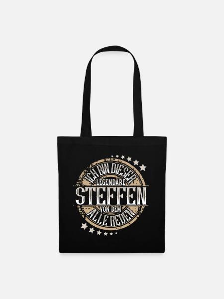 Steffen - Stoffbeutel - Schwarz