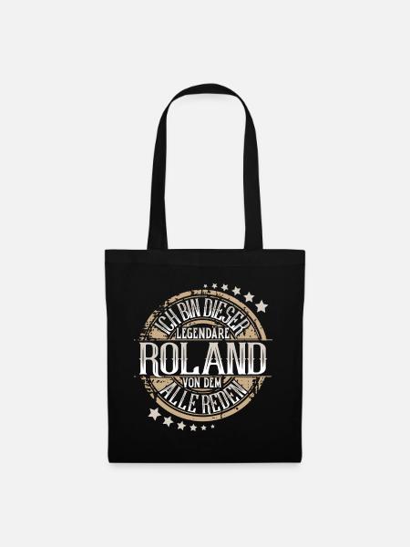 Roland - Stoffbeutel - Schwarz