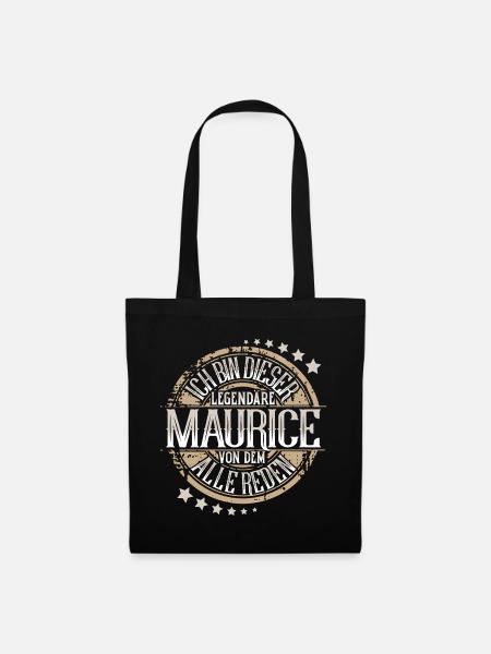Maurice - Stoffbeutel - Schwarz