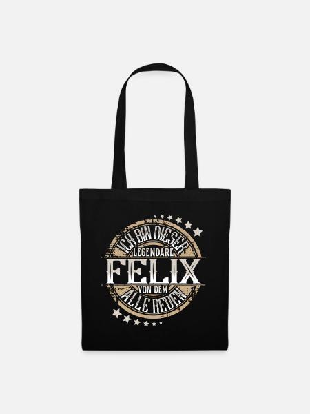Felix - Stoffbeutel - Schwarz