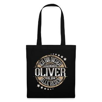 Oliver - Stoffbeutel - Schwarz - Vorne