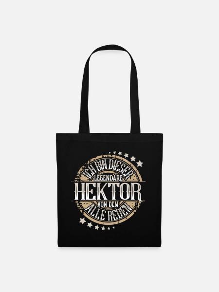 Hektor - Stoffbeutel - Schwarz