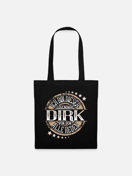 Dirk - Stoffbeutel - Schwarz