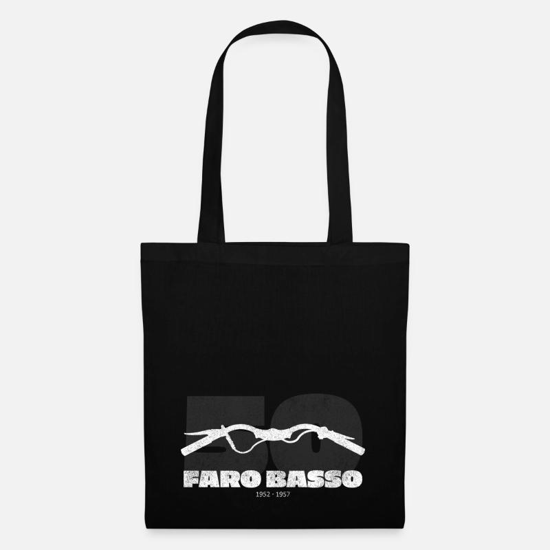 Faro Basso 50er Italien Schaltroller Motorroller - Stoffbeutel - Schwarz