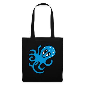 Octopus - Octopus 3 - Sac en tissu - noir - Devant