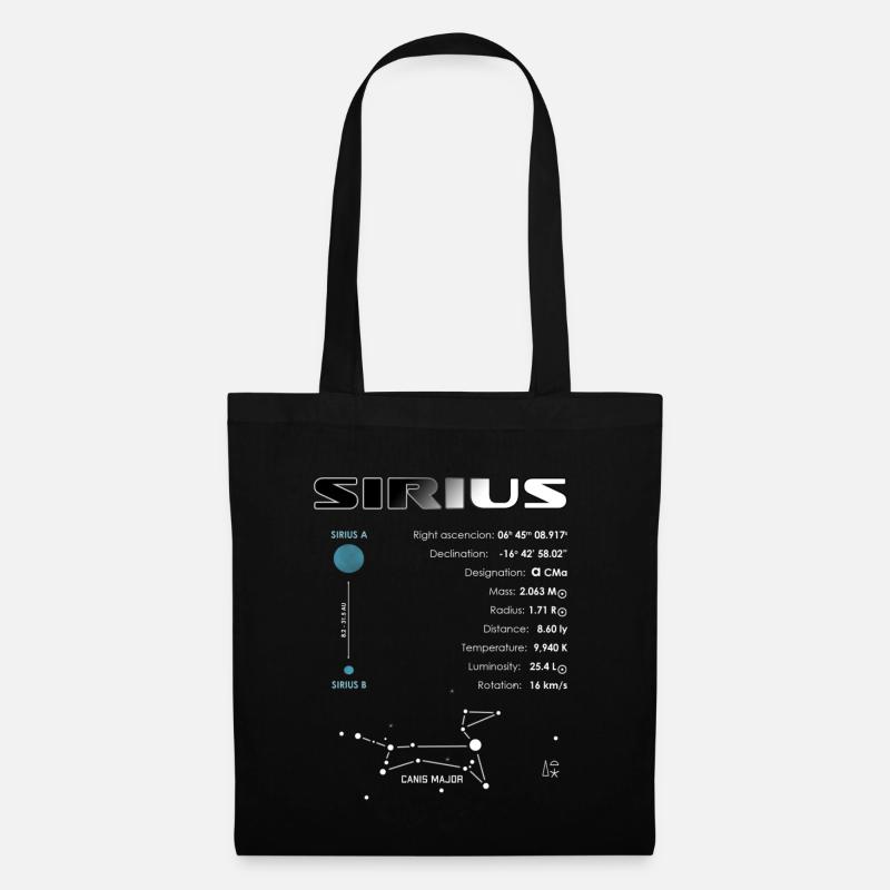 Sirius - Tote Bag - black