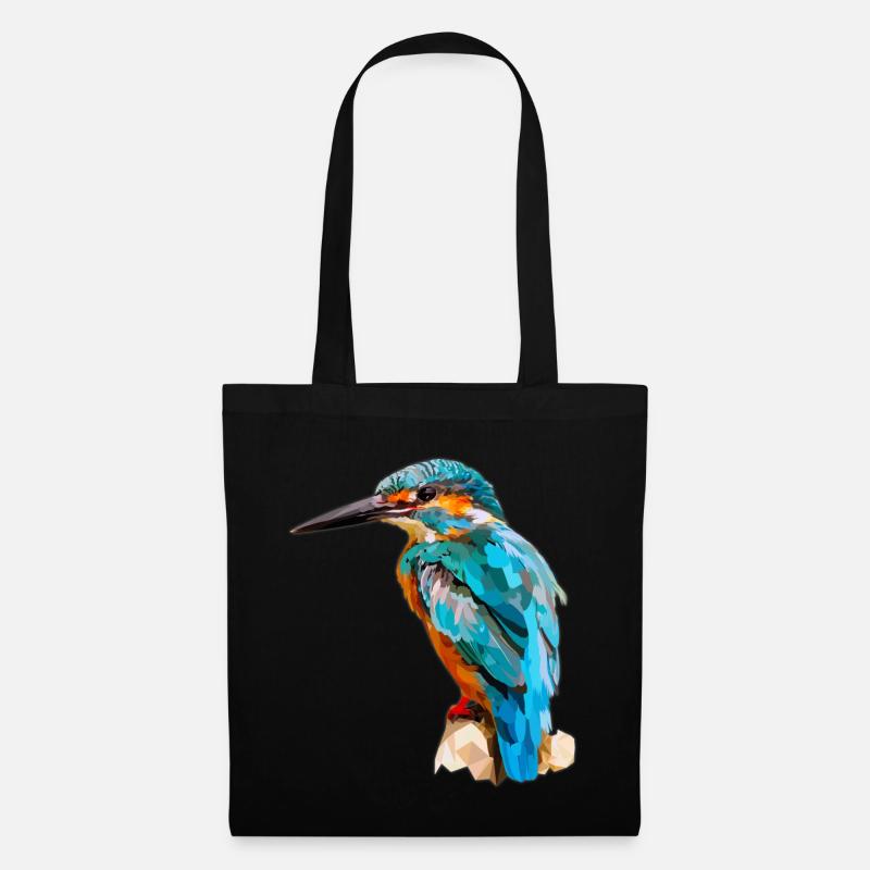 kingfisher - Tote Bag - black