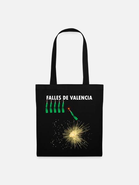 Pyro Feuerwerk Falles de Valencia Traca - Stoffbeutel - Schwarz