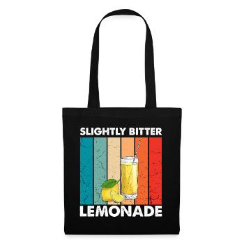 Lemonade Zitrone Limonade Limonaden Stand Design - Stoffbeutel - Schwarz - Vorne