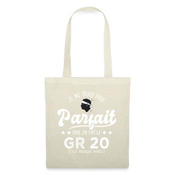 parfait jai fait le GR20 randonnée traversée corse - Sac en tissu - nature - Devant