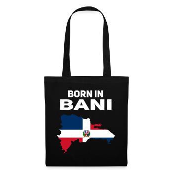 République dominicaine - Sac en tissu - noir - Devant