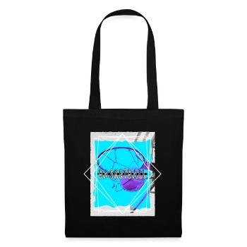 Basketteur Basketteur Basketteur Dunking Sport Player - Sac en tissu - noir - Devant
