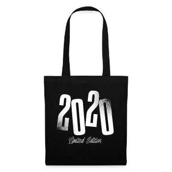 2020 Année de naissance Année de naissance - Sac en tissu - noir - Devant