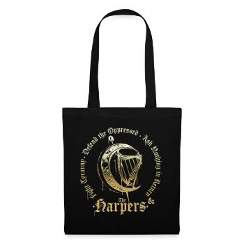 Donjons & Dragons / Dungeons & Dragons / Harpers - Sac en tissu - noir - Devant