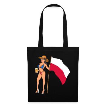 Hot Fan Girl Poland - Tote Bag - black - Front