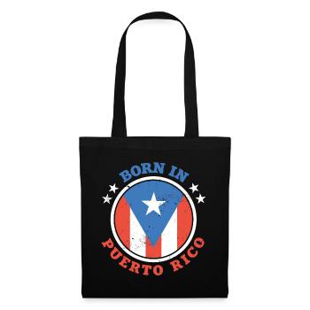 Porto Rico - Sac en tissu - noir - Devant
