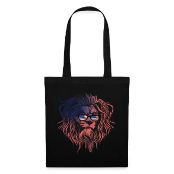 Amérique du Nord - Sac en tissu - noir - Devant