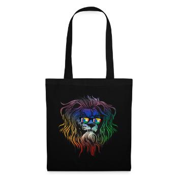 Réunion - Sac en tissu - noir - Devant