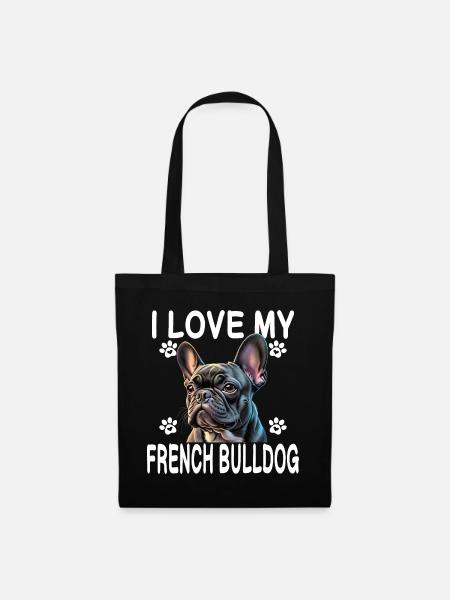 Ich liebe meine Französische Bulldogge - Mulepose - sort