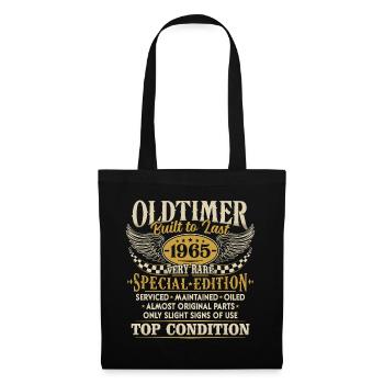 Vintage 1965 Vintage Born Birthday Gift - Tote Bag - black - Front