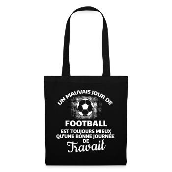 Design Football Positive Day - Tote Bag - black - Front